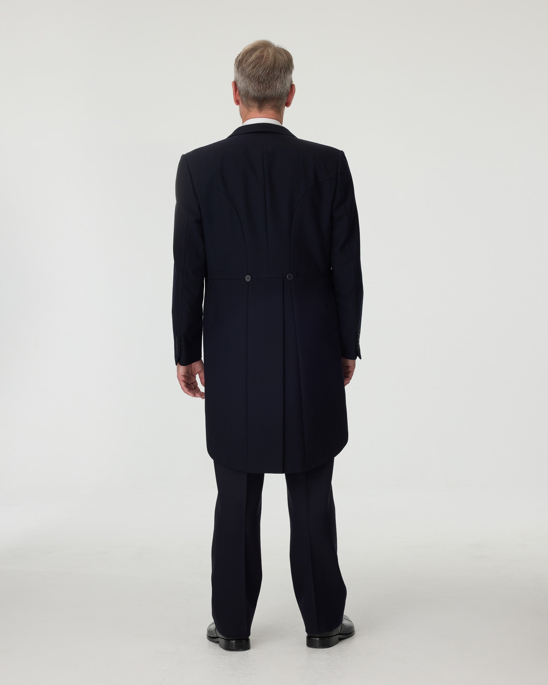 Navy Tailcoat 2-Piece Suit