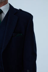 Navy Tweed Jacket & Black Watch Kilt Hire Package