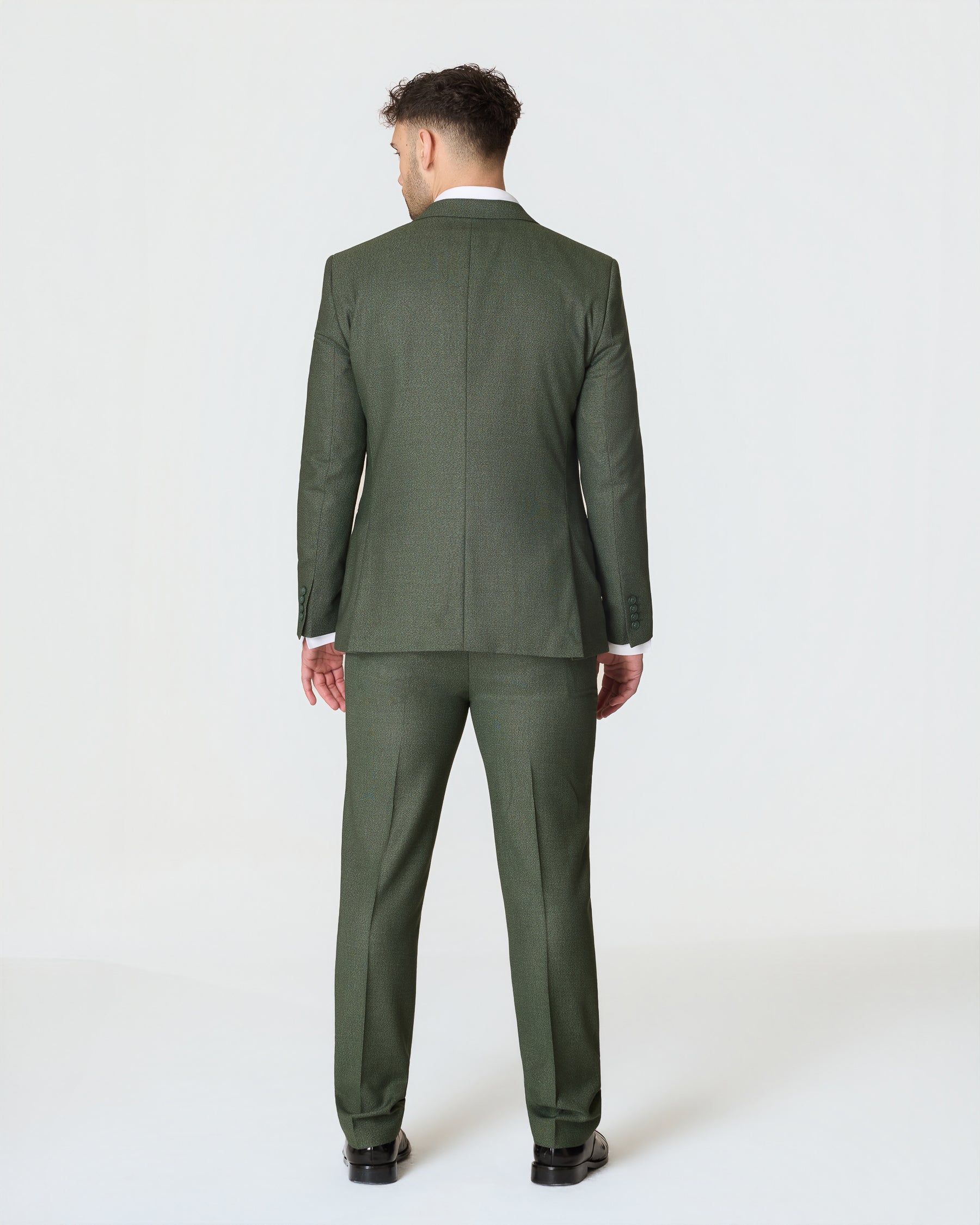 Green Slim Fit 2-Piece Suit