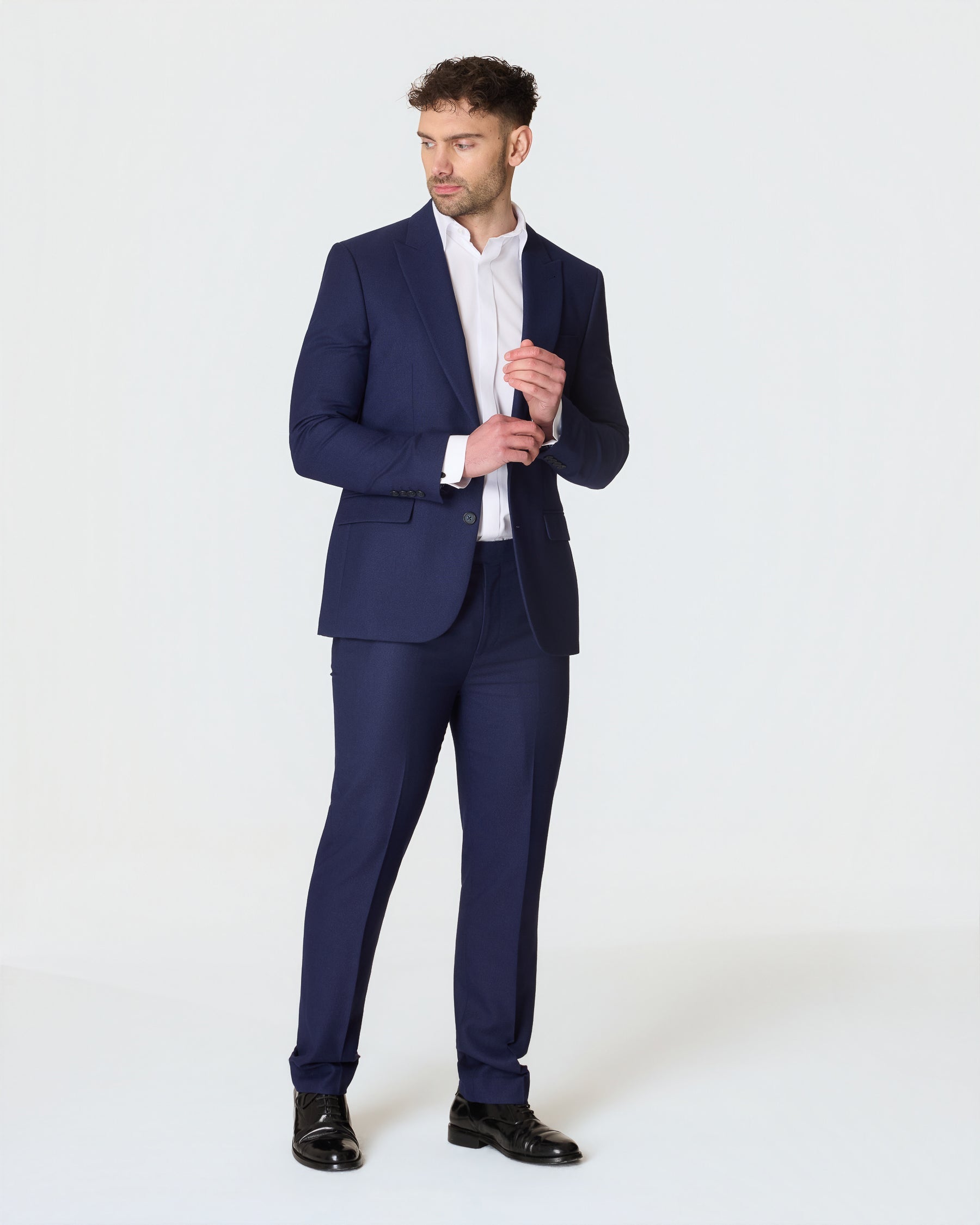 Navy Slim Fit 2-Piece Suit