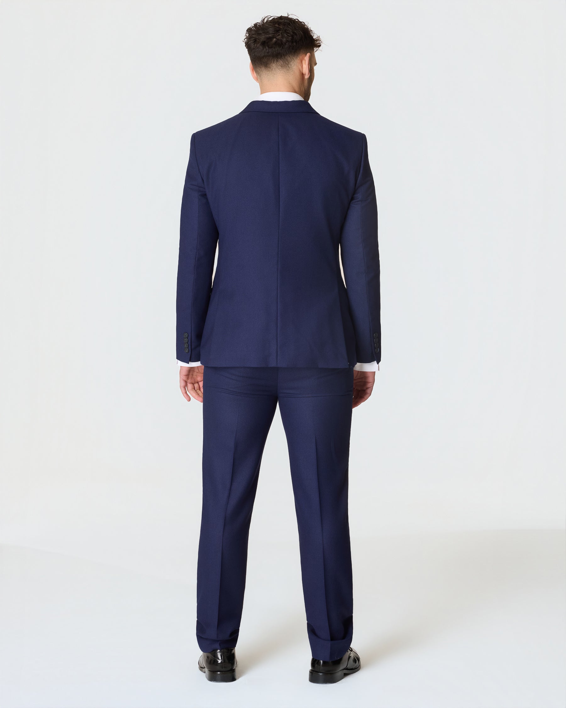 Navy Slim Fit 3-Piece Suit with Waistcoat