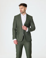 Green Slim Fit 2-Piece Suit