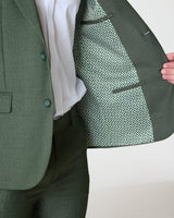 Green Slim Fit 2-Piece Suit