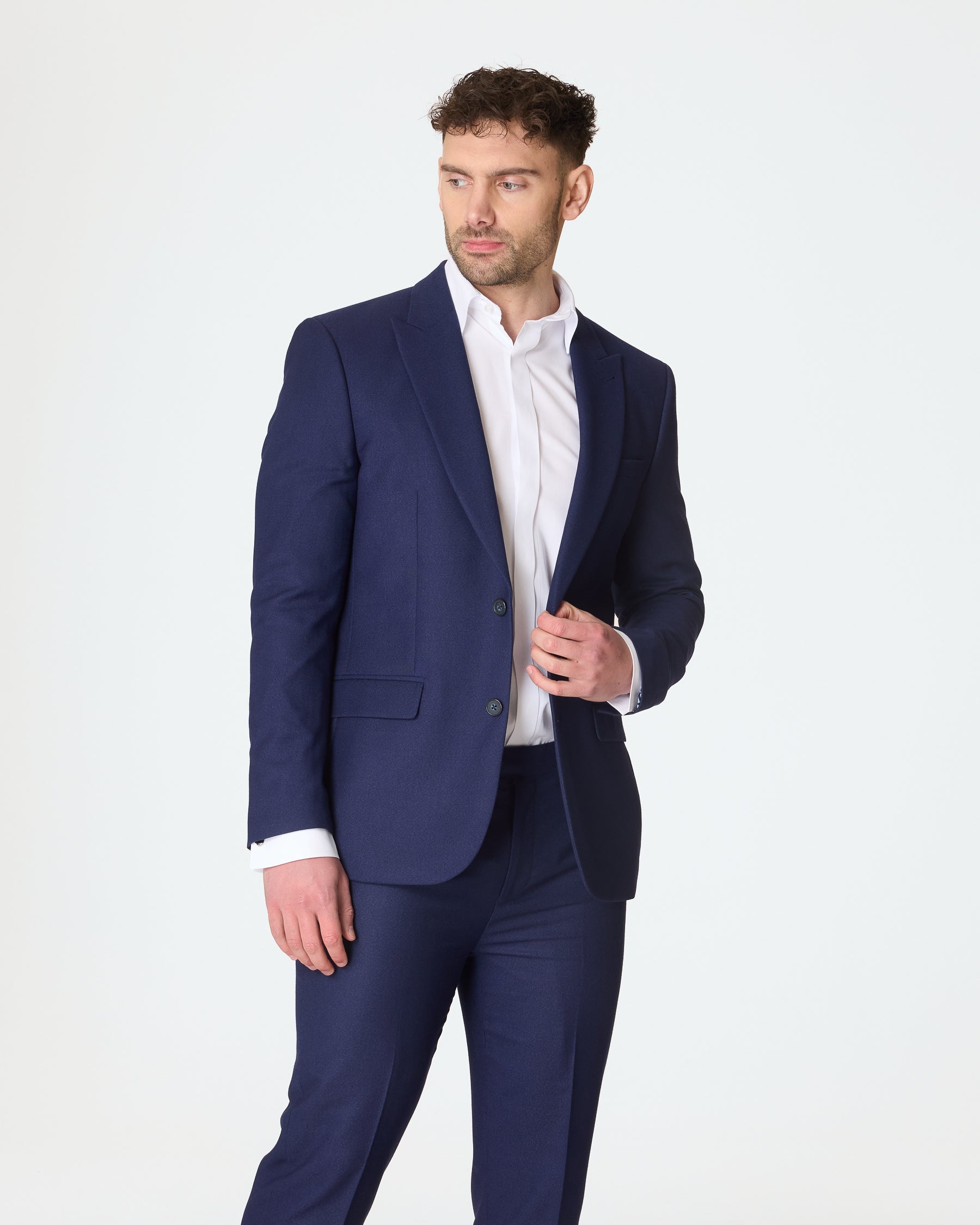 Navy Slim Fit 2-Piece Suit