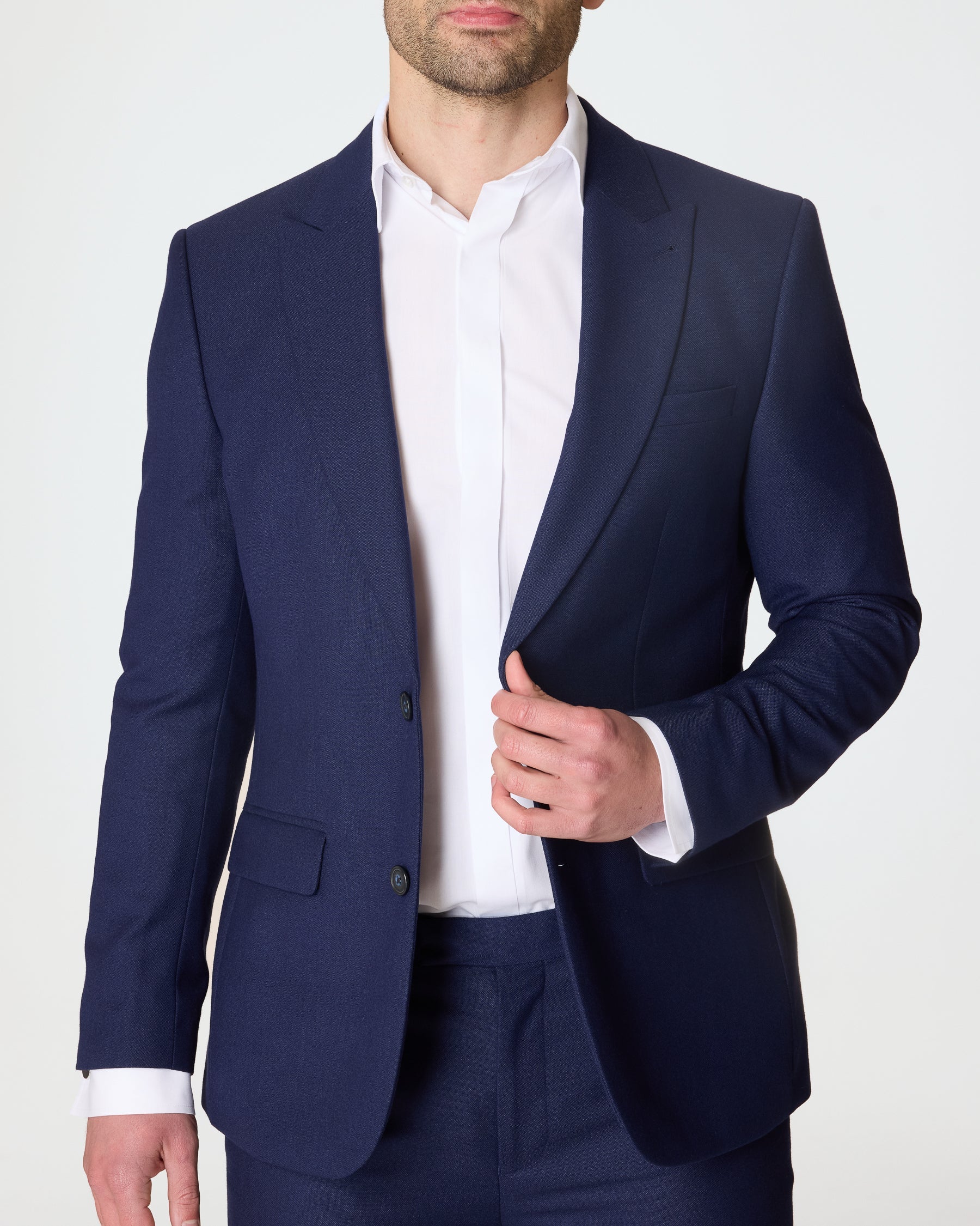 Navy Slim Fit 2-Piece Suit