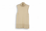 LK Bennett Beige Ribbed Tunic Size M