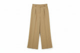 LK Bennett Beige Tailored Wide-Leg Trousers Size 8