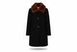 LK Bennett Black Tailored Long Coat