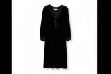 LK Bennett Black A-line Maxi Dress Size 14