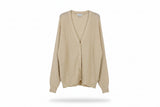 LK Bennett Beige Ribbed Long Cardigan