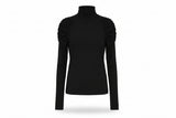 LK Bennett Black Ruched Top