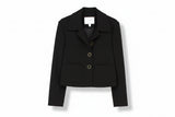 LK Bennett Black Tailored Cropped Blazer
