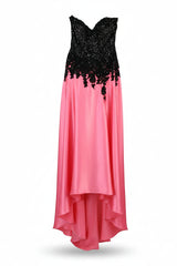 Jovani Maxi Dress Beaded Pink Size 4