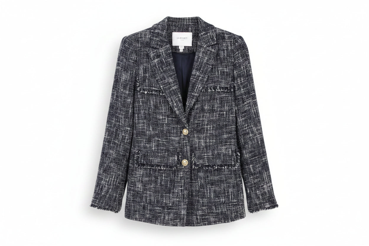 LK Bennett Navy Tailored Blazer