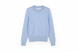 LK Bennett Blue Fine Knit Long Sleeve Sweater