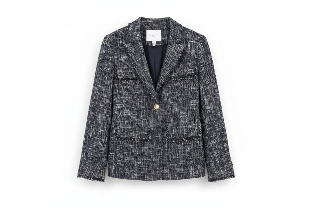 LK Bennett Navy Tailored Blazer