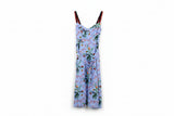LK Bennett Blue Floral Maxi Slip Dress Size 12