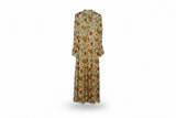 LK Bennett Beige Tiered Maxi Dress