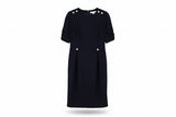 LK Bennett Navy Tailored Maxi Dress