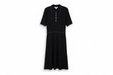 LK Bennett Black Maxi Shirt Dress Size M