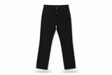LK Bennett Black High-Rise Straight Jeans