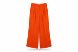 LK Bennett Orange Wide Leg Trousers