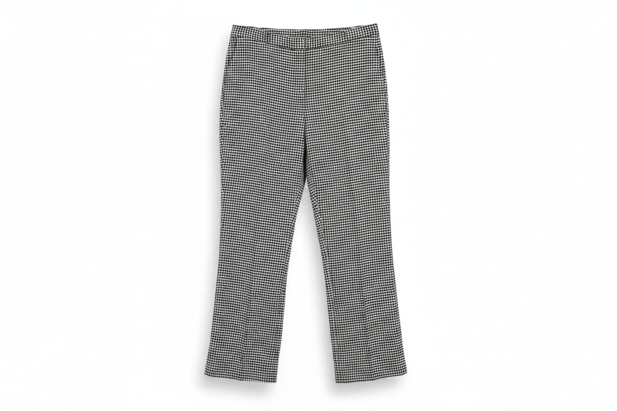 LK Bennett Black Tailored Straight Leg Trousers