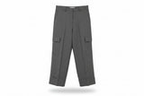 LK Bennett Grey Pinstripe Cargo Trousers