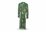 LK Bennett Green Wrap Maxi Dress
