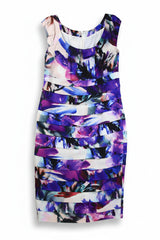 Condici Mini Dress Sheath Purple Size M
