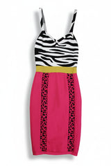 Celeb Boutique Mini Dress Bodycon Pink Size S