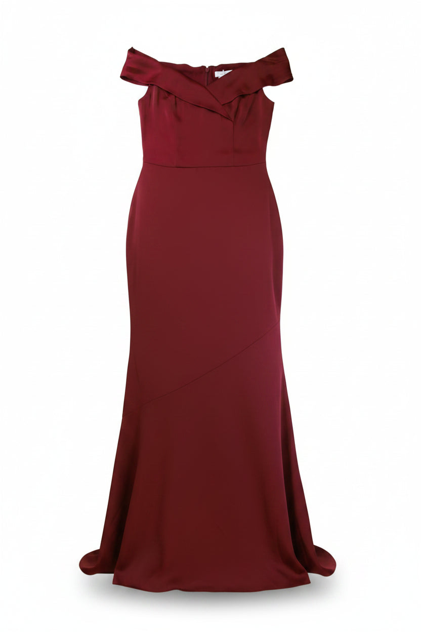 Oasis Maxi Dress Mermaid Red Size 8
