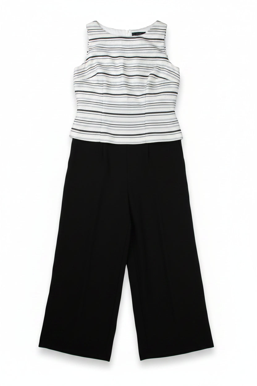 Dressbarn Jumpsuit Black Size 8