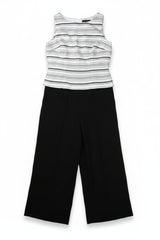 Dressbarn Jumpsuit Black Size 8